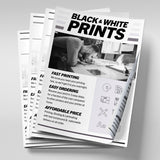 A3 Black & White Print