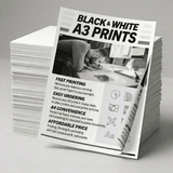 A3 Black & White Print